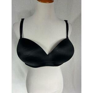 cacique bra-size 40DD black heavily padded adjustable strap underwire
